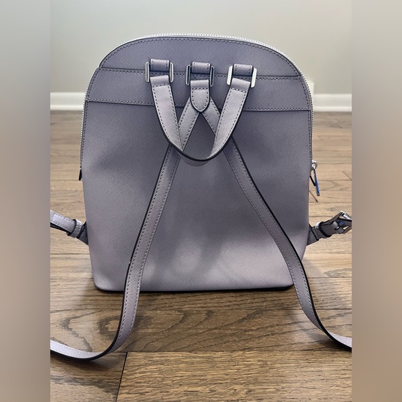 Michael Kors Large Lilac Purple Saffiano Leather Backpack - Picture 2 of 6